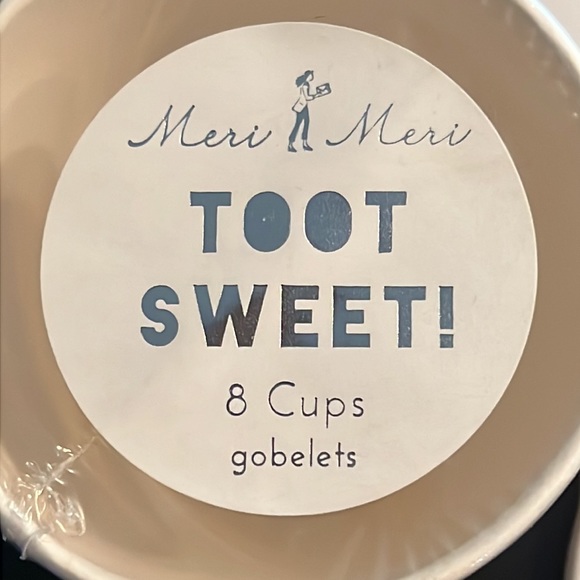 Meri Meri candy skull party bundle: plates w/matching napkin & swirl cups-NWT - Picture 10 of 14